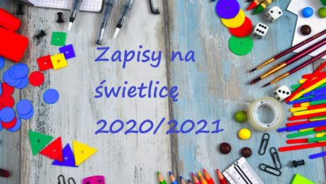 Działalność świetlicy w nowym roku szkolnym 2020/2021